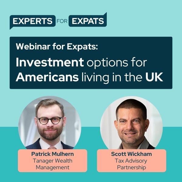 Investment options for Americans living in the UK 24 webinar promo 2